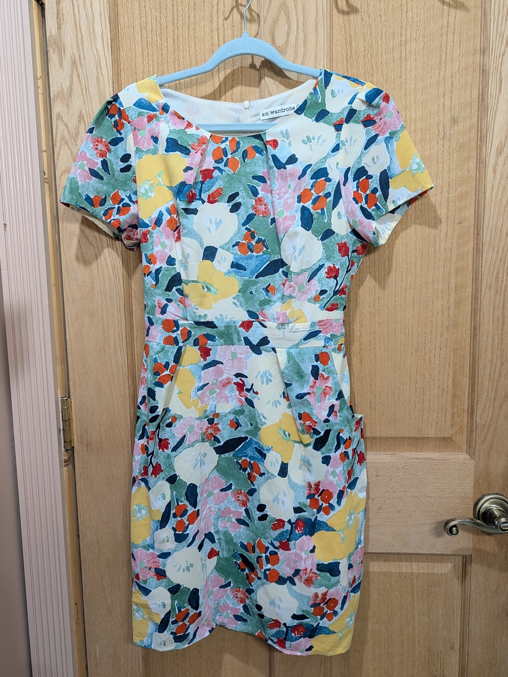Soprano Yellow Multi Floral Mini Dress